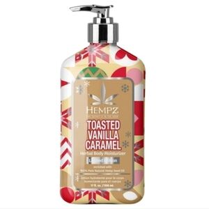 Hempz Toasted Vanilla Caramel Herbal Body Moisturizer 2024 Holiday Scent 17 FlOz